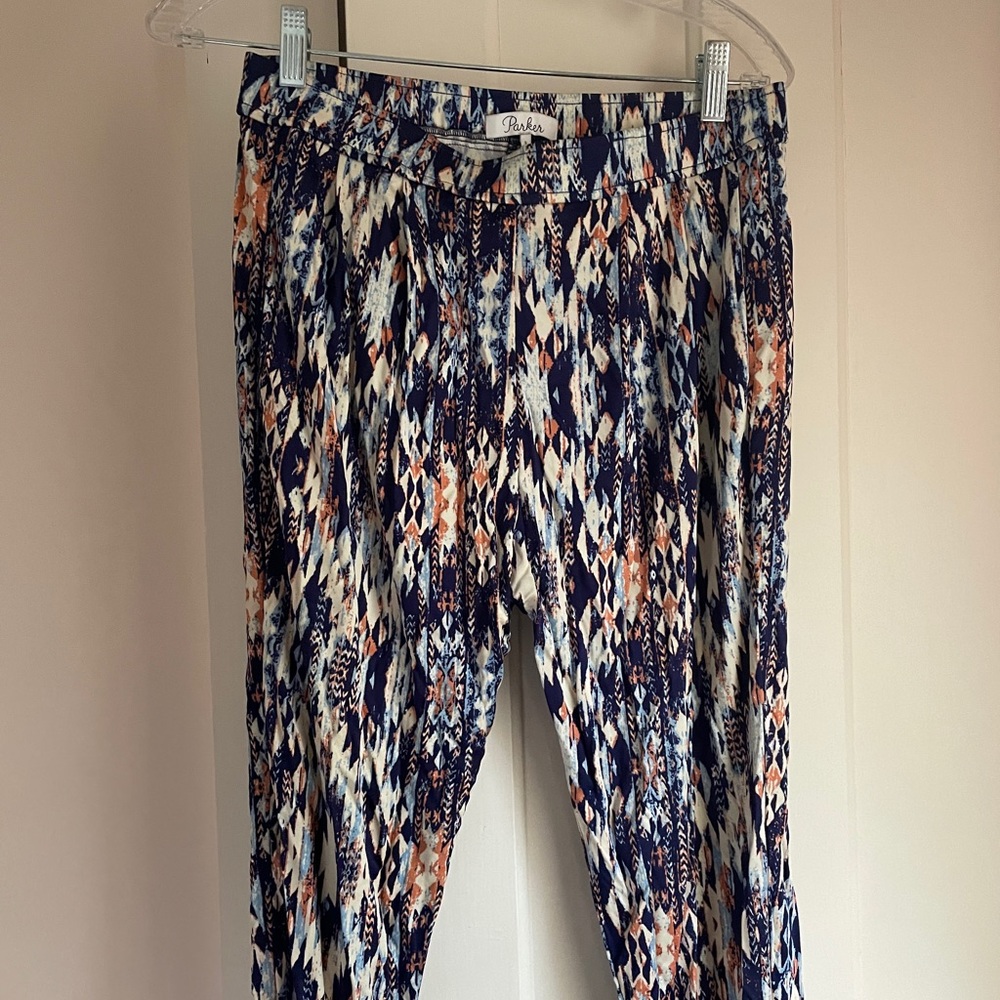 Parker Pants size small in multicolor